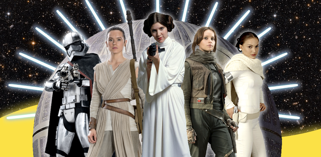 De Uma Nova Esperança aos Últimos Jedi: a representação feminina em Star  Wars - Valkirias